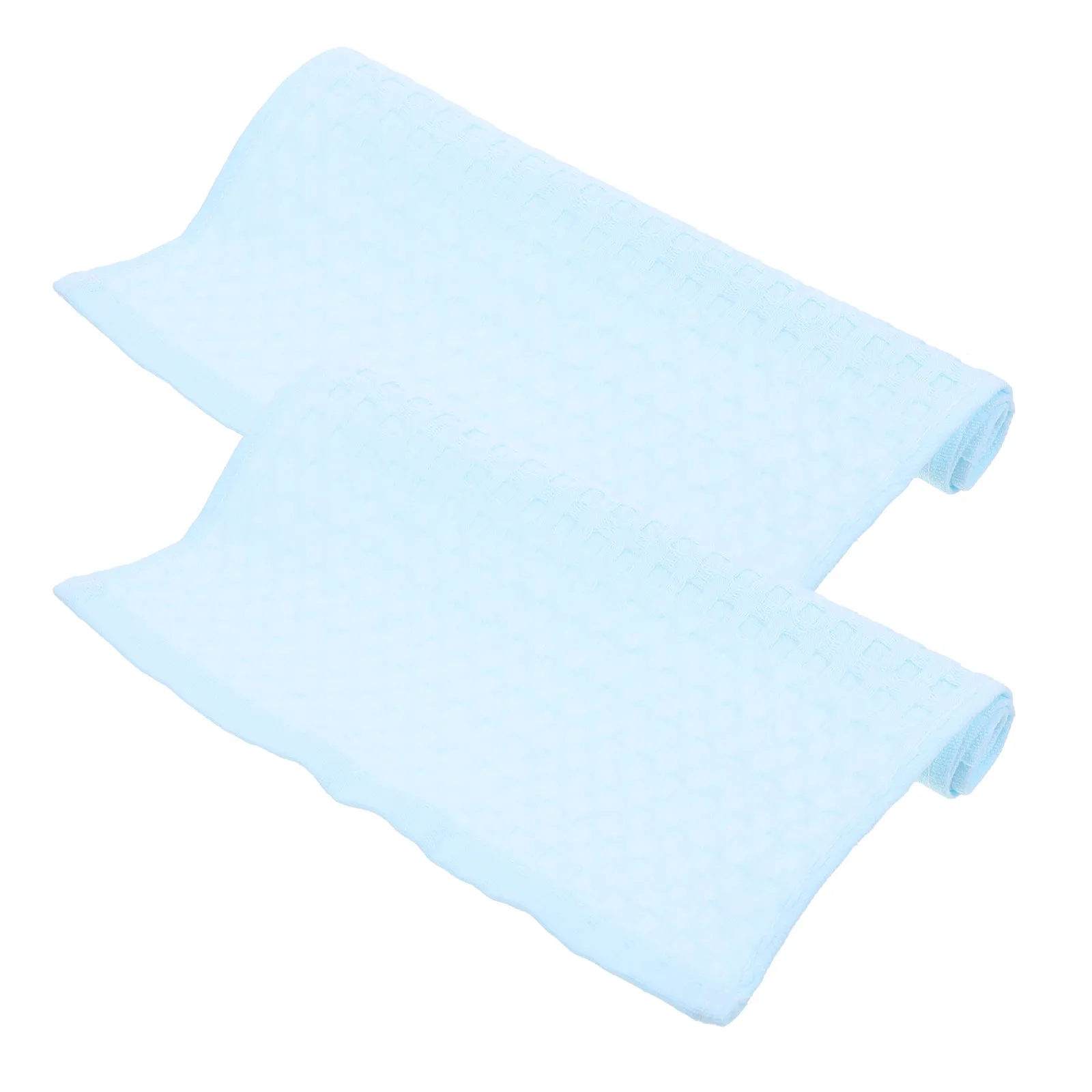 Toalla bebé algodón gofre suave, transpirable y absorbente para eructos - imagen 2