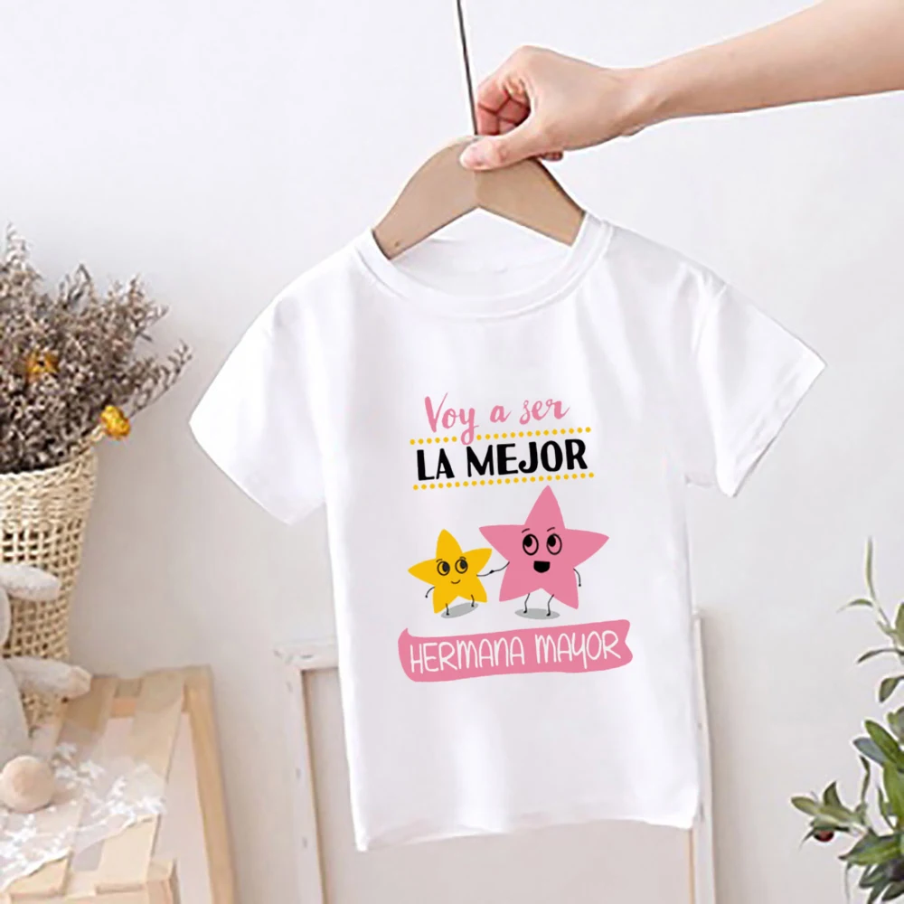 Camiseta anuncio hermano mayor 2024 - Estilo divertido para verano - imagen 5