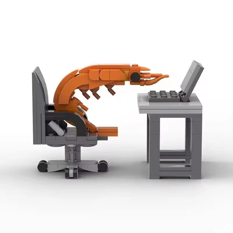 Kreative bloques de construcción modelo gamba: rompecabezas ensamblable - imagen 3
