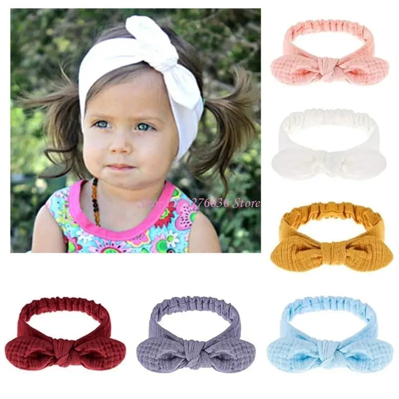 Diademas con lazos grandes para recién nacido – unisex fotos bebé - imagen 3