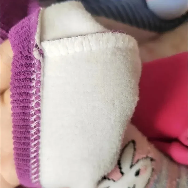 Pantalones de pana para niñas con forro polar, invierno - imagen 3