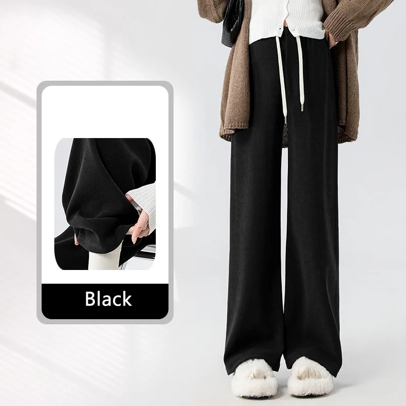 Pantalones premamá con cordón ajustable y tiro elástico - imagen 2