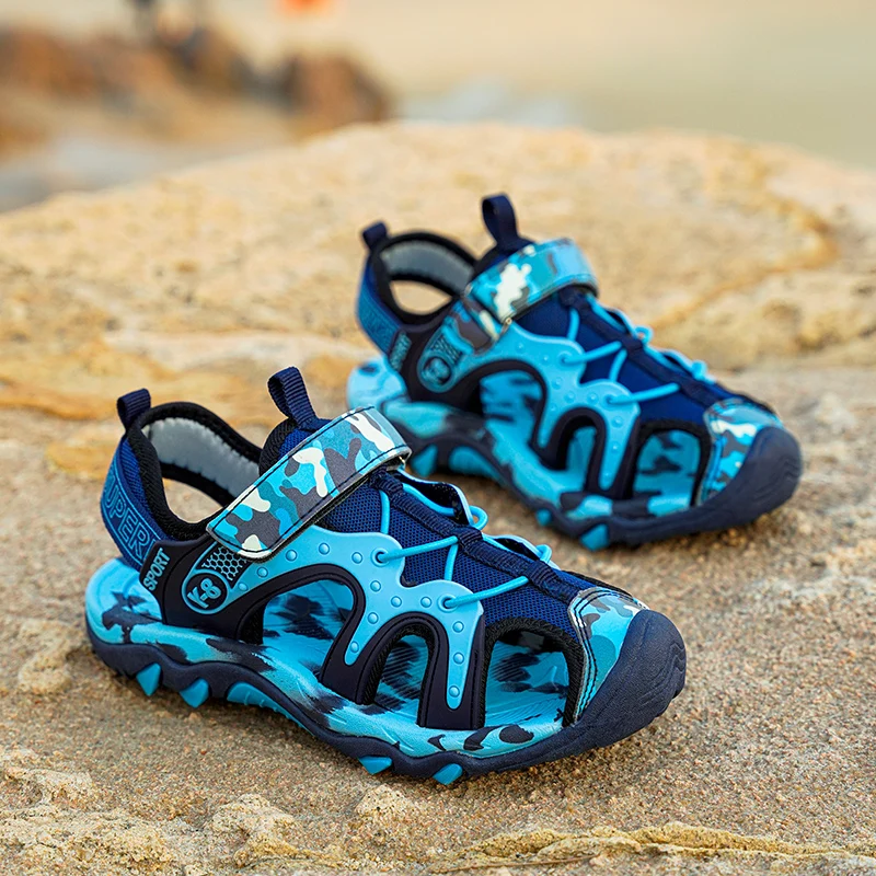 Sandalias de verano para niño – Antideslizantes y ligeras de piel - imagen 3