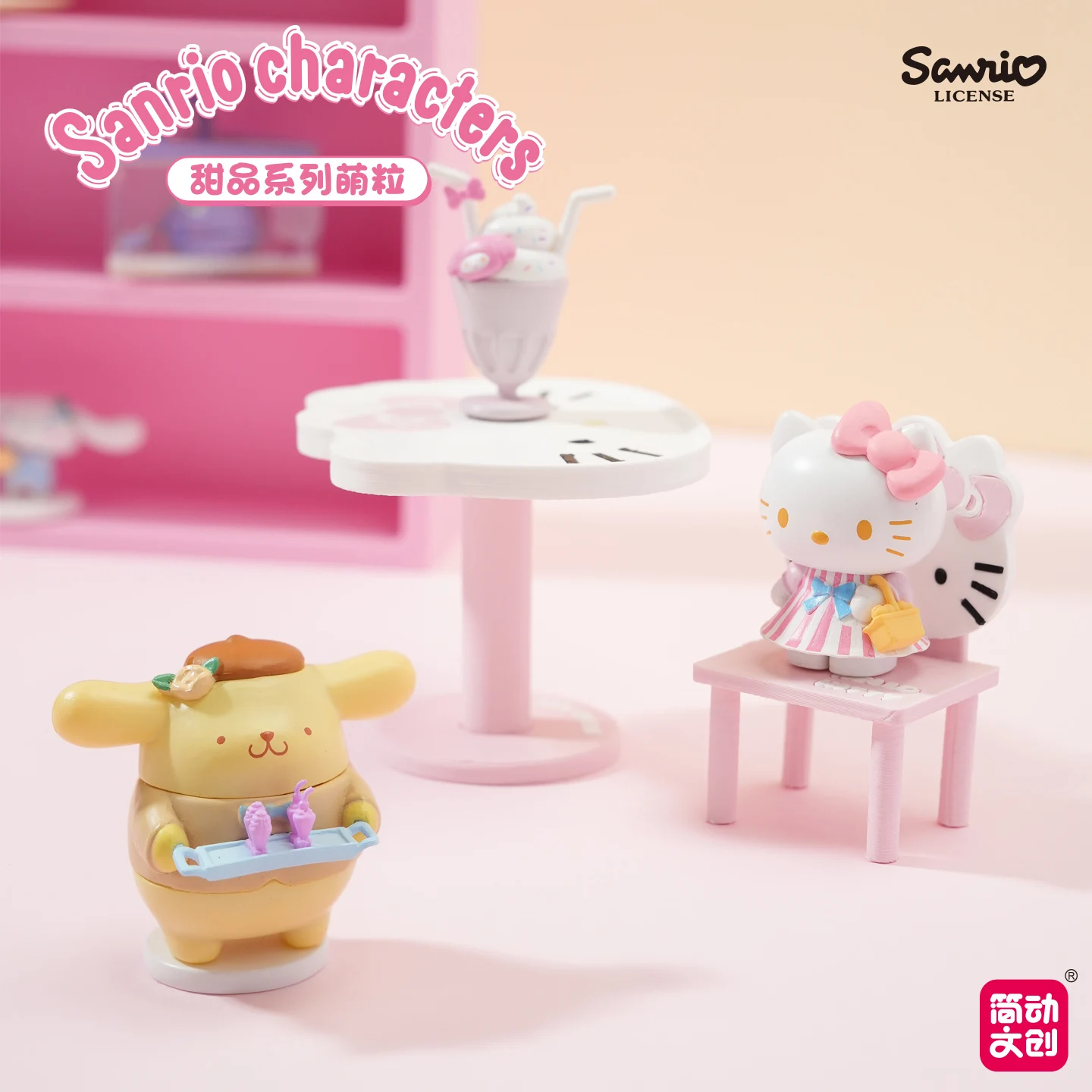 Figura coleccionable de anime Sanrio con personajes variados - imagen 3