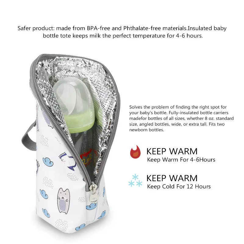 Bolsa portabotellas isotérmica para leche materna - imagen 5