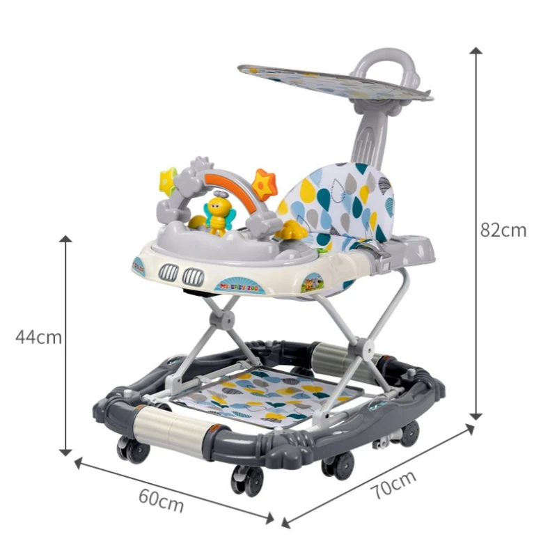 Andador bebé plegable ergonómico para aprender a caminar - imagen 3