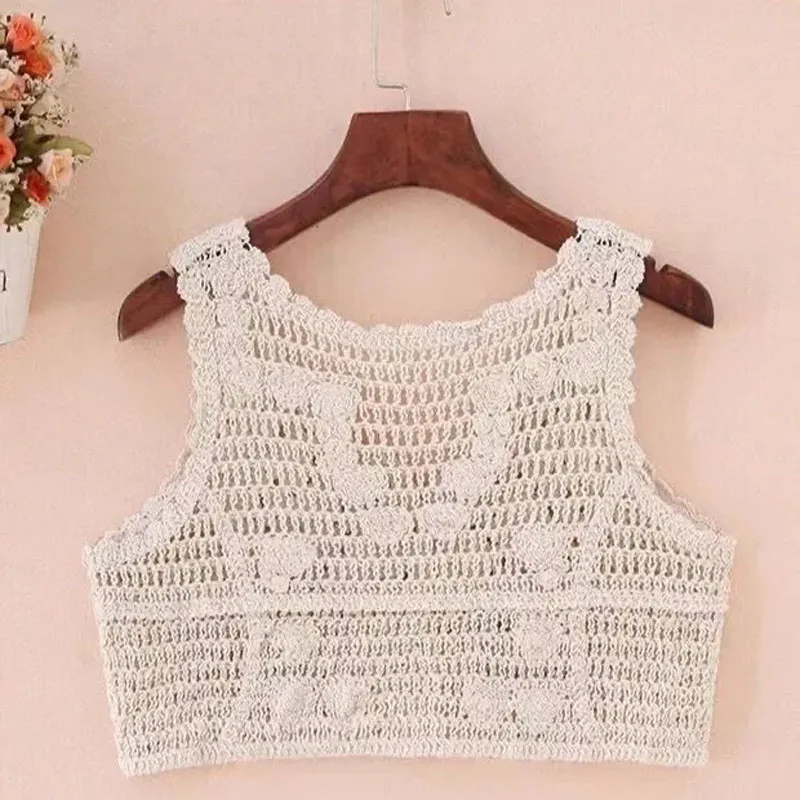 Chaleco corto de punto para bebé niña – Ropa exterior cómoda - imagen 3