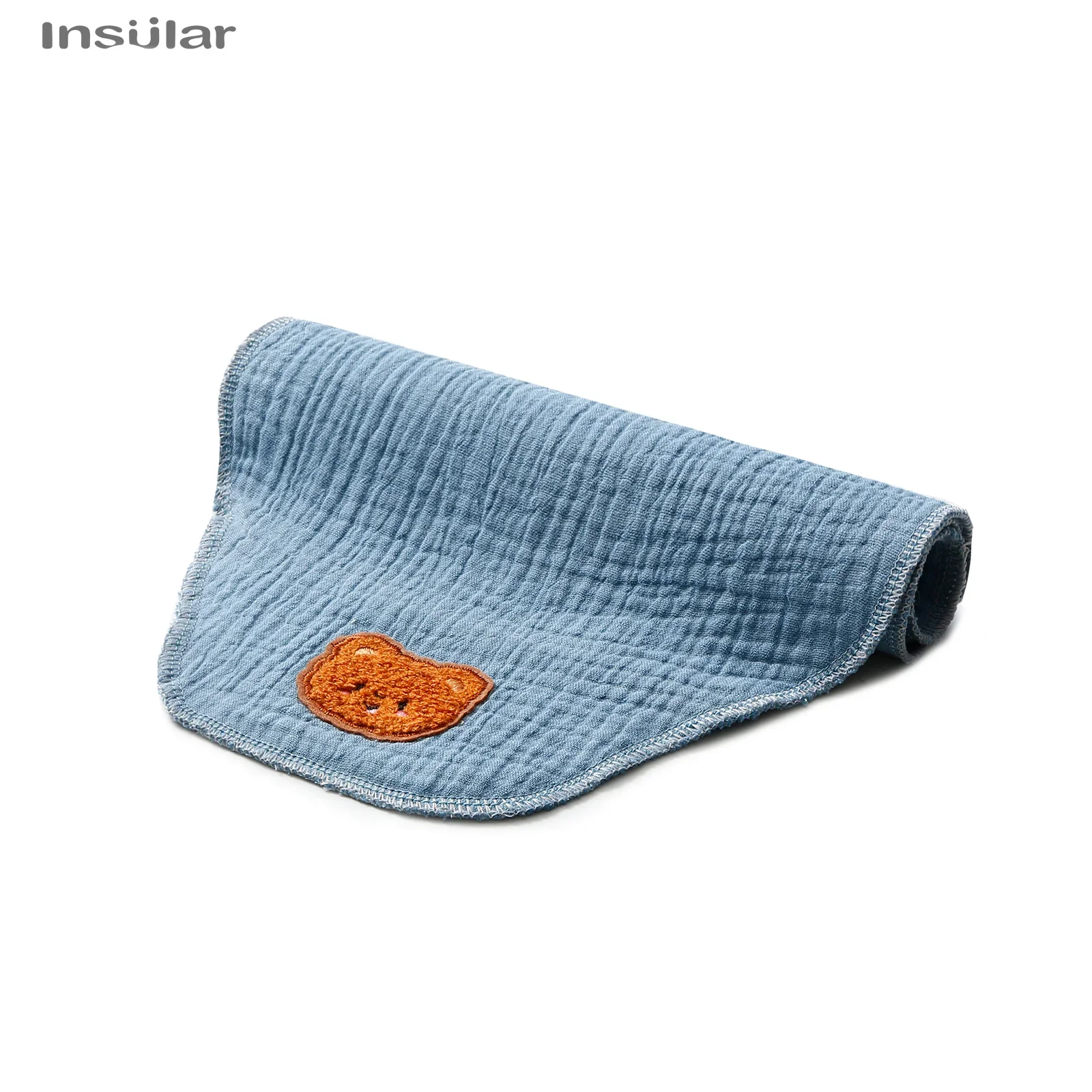 Toalla muselina de algodón para bebé – Absorción suave en 4 capas - imagen 3