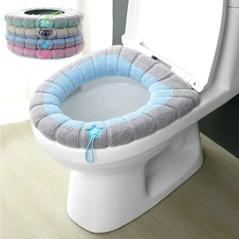 Cojín de baño invierno para asiento sanitario lavable