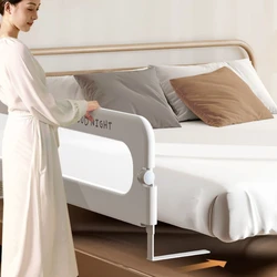 Barandilla de cama plegable ajustable para niños pequeños, riel protector de cama portátil