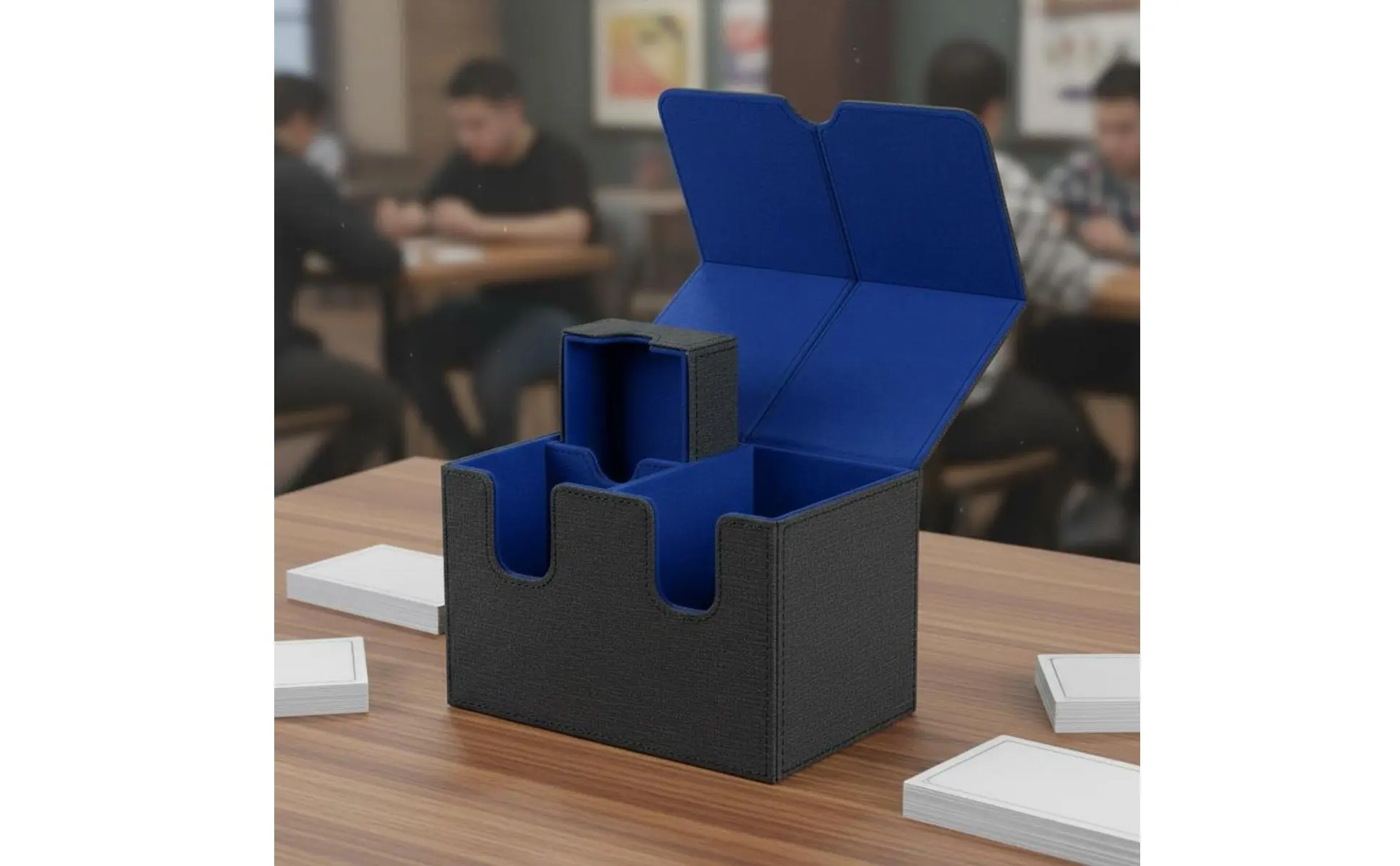 Estuche con cierre para transportar con seguridad