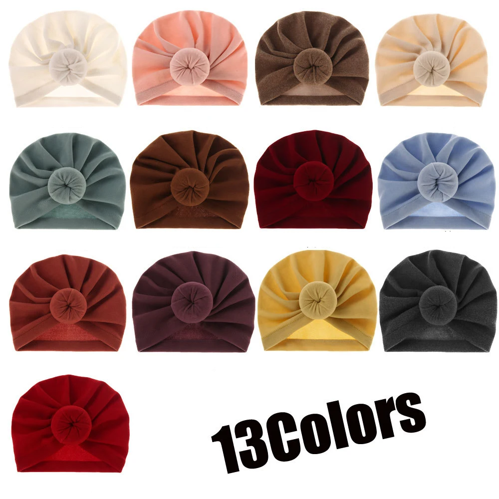 Gorro de lana suave para bebé – Cálido turbante de invierno - imagen 4