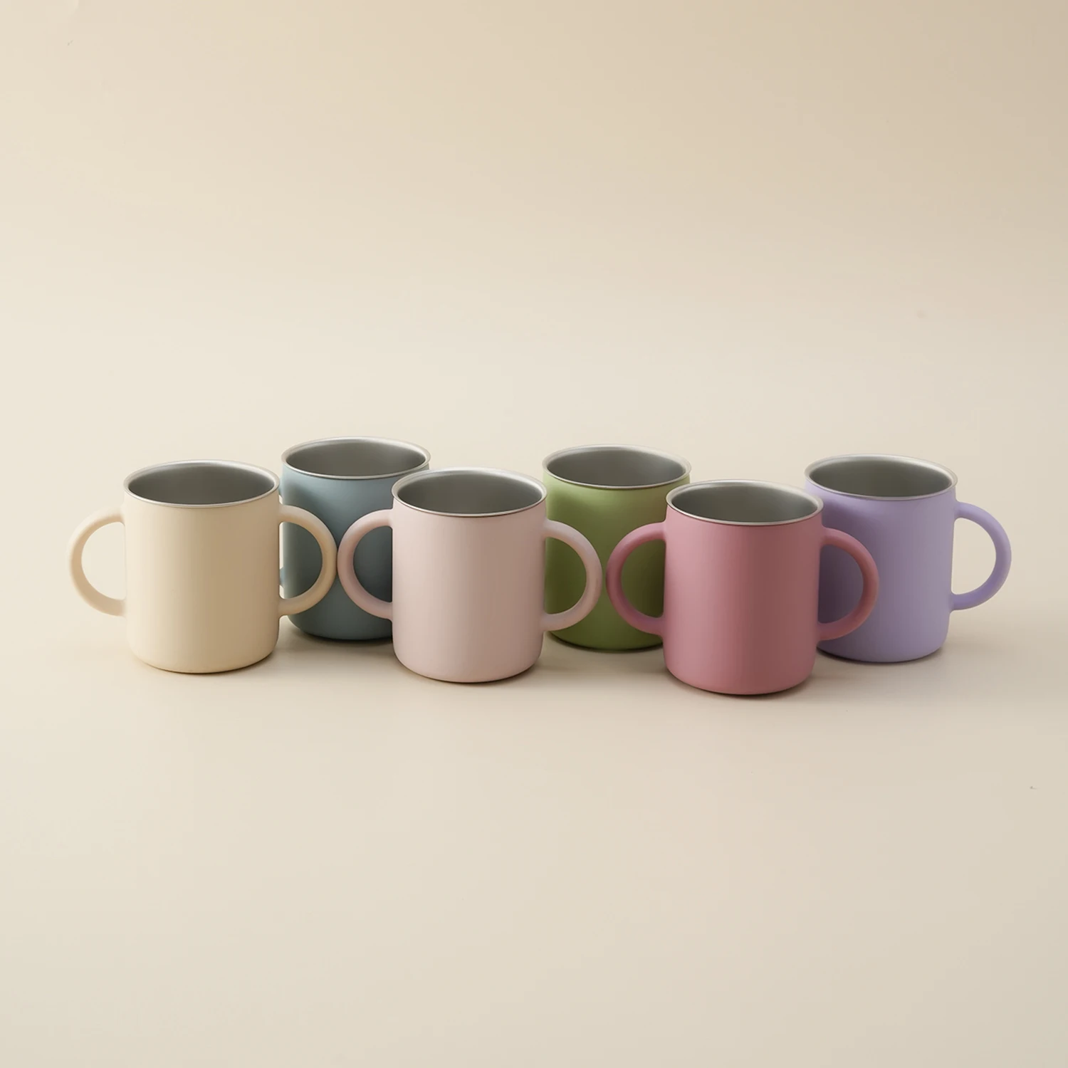 Color Kids taza de silicona para bebé con acero inoxidable desmontable - imagen 5