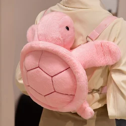 Peluche Kawaii de tortuga marina, suave cojín y decoración infantil