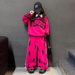 Conjunto de suéter y pantalón infantil de dos piezas para otoño