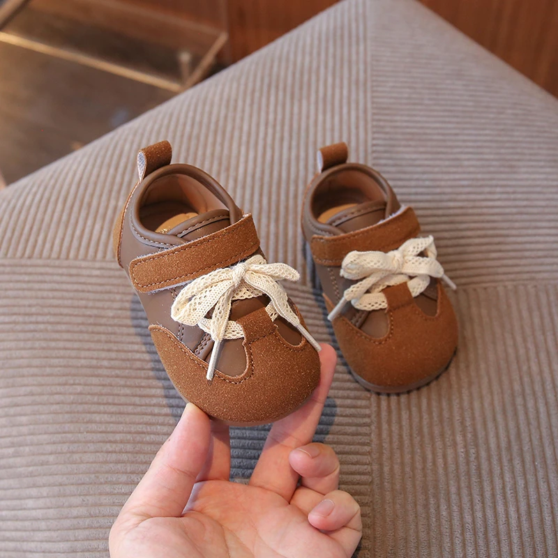 Zapatillas antideslizantes cómodas para niñas de entretiempo - imagen 2