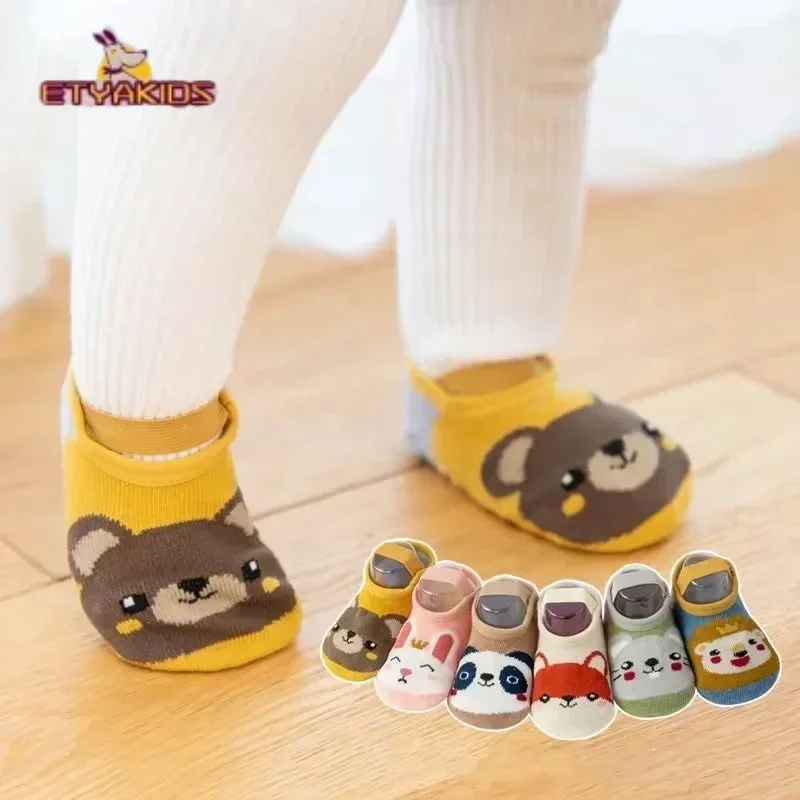 Calcetines antideslizantes para bebés con panda - Aprende a caminar - imagen 5