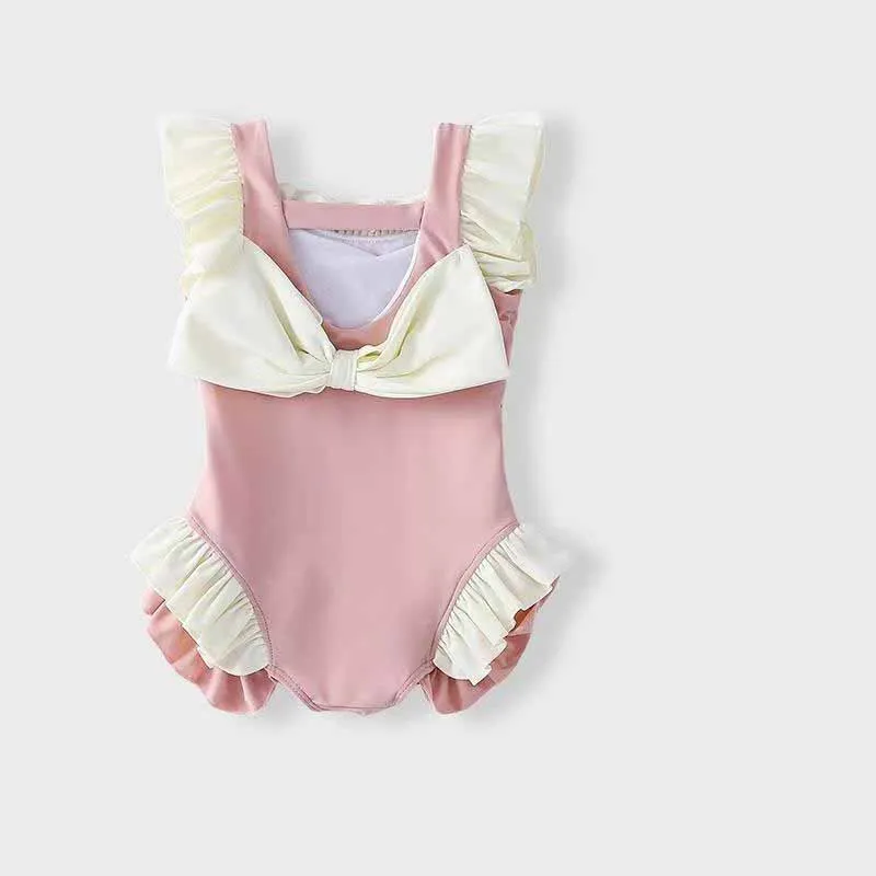 Traje de baño niña de una pieza con lazo – dulce - imagen 2