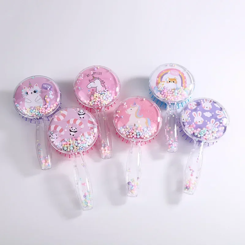 Cepillo antinudo infantil para niña – Diseño adorable de animales