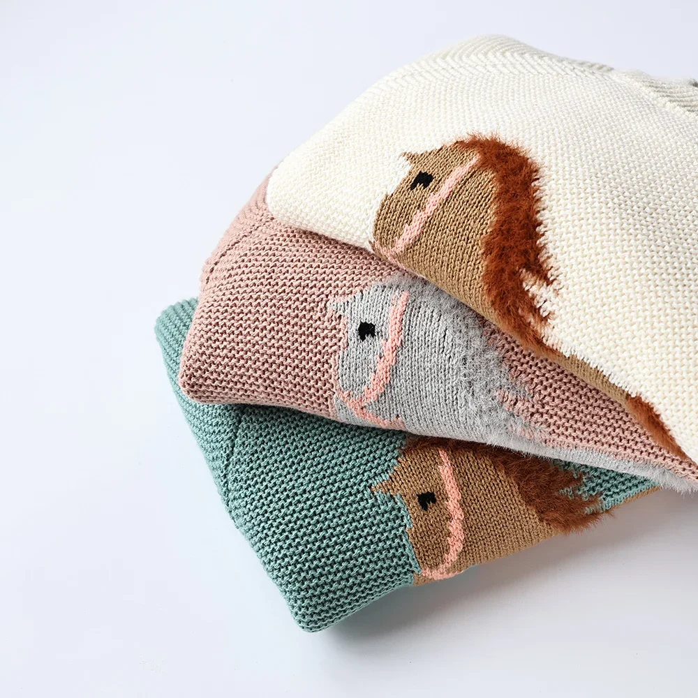 MILANCEL Suéter de invierno con forro polar para niños - imagen 2