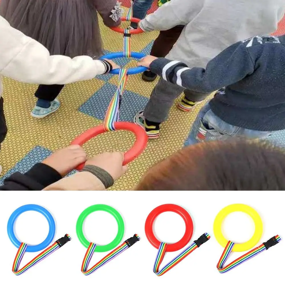 Cuerda para caminar infantil con colores arcoíris