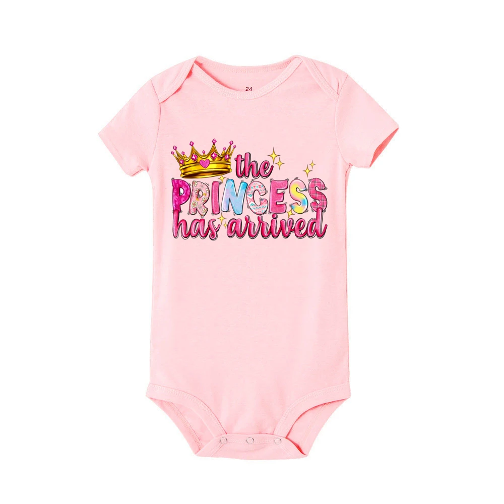 Mono corto princesas bebé algodón suave colección - imagen 2