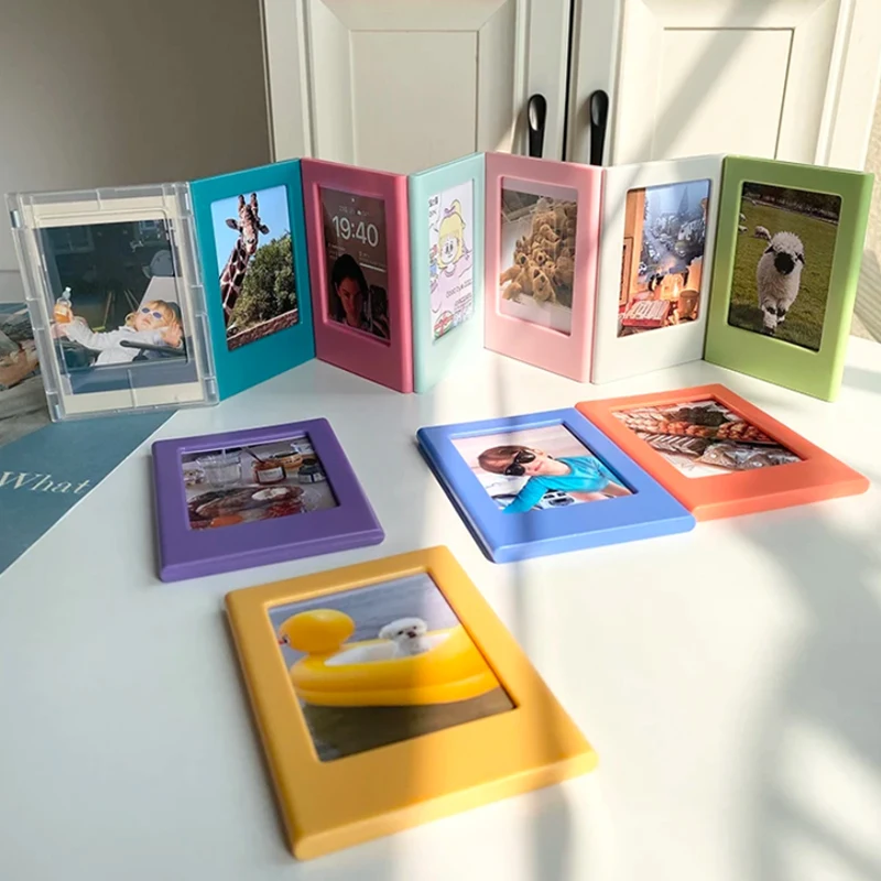 Marcos magnéticos mini para fotos – soporte de exhibición hogar - imagen 3