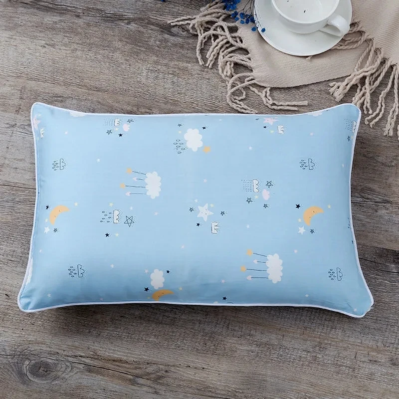 Funda almohada algodón bebé con estampado dibujos animados