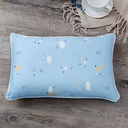 Funda almohada algodón bebé con estampado dibujos animados