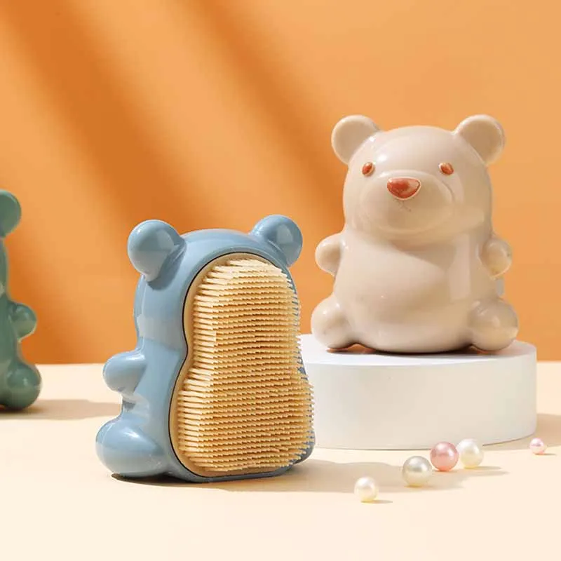 Cepillo de limpieza de uñas para chico con cerdas suaves estilo animal - imagen 4
