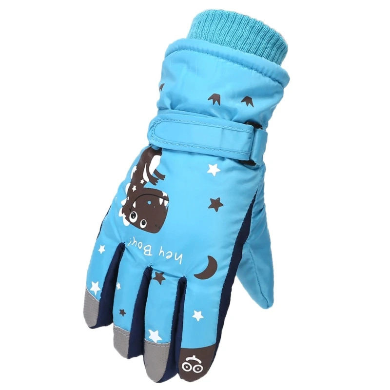 Guantes de esquí impermeables con forro polar grueso - imagen 4