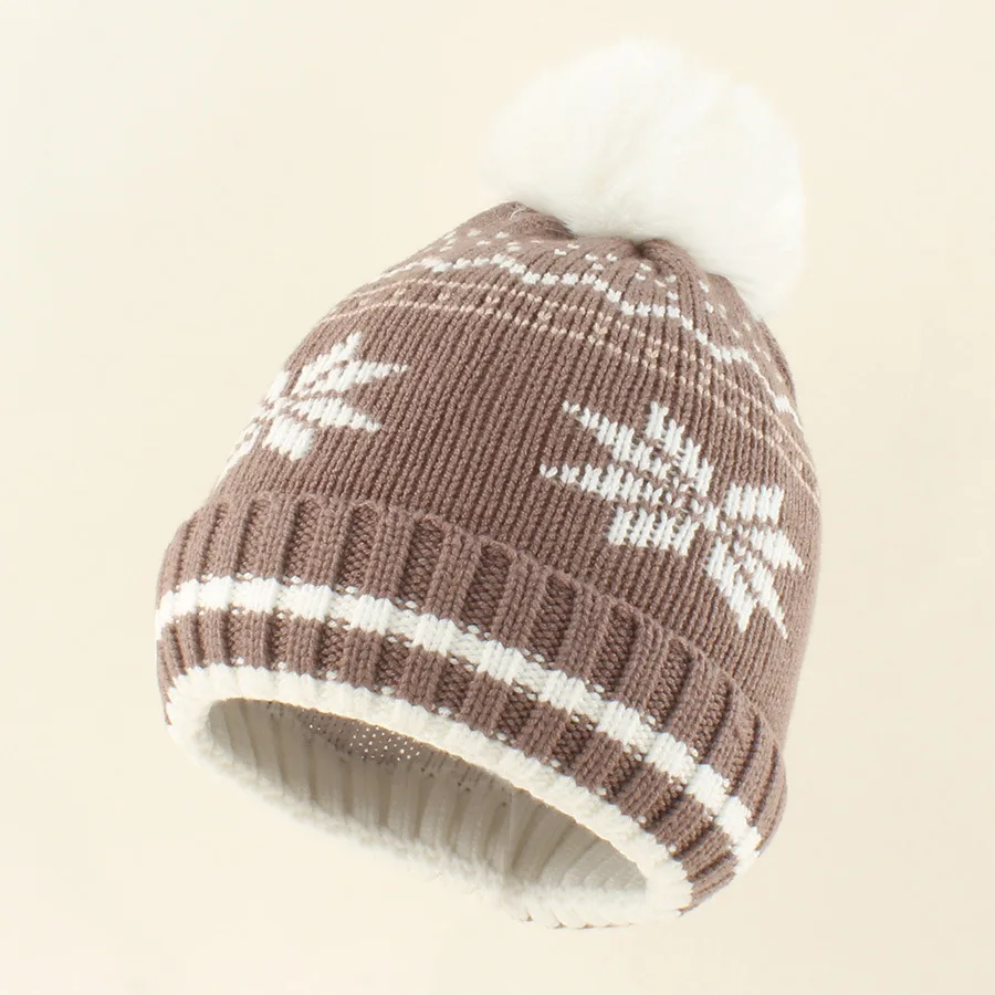 Visera ajustable del gorro de invierno infantil