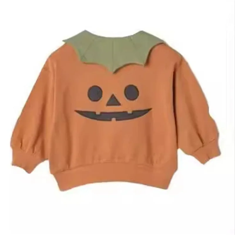 Sudadera jersey Halloween cálida para niños – cuello redondo otoño - imagen 4