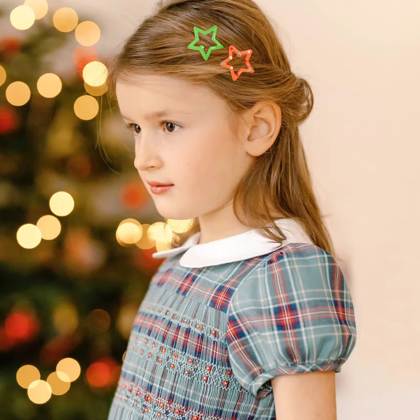 Pinzas y horquillas brillantes para el pelo de niña - imagen 4