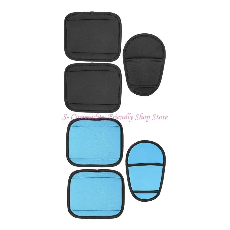Almohadillas suaves para arnés de silla de coche, hombro y entrepierna - imagen 2