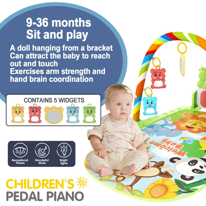 Piano musical interactivo para bebés de 0 a 12 meses - imagen 4