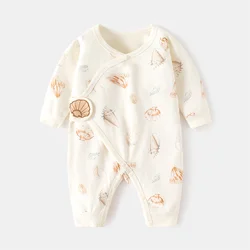 Pelele de algodón estampado para bebé recién nacido – primavera