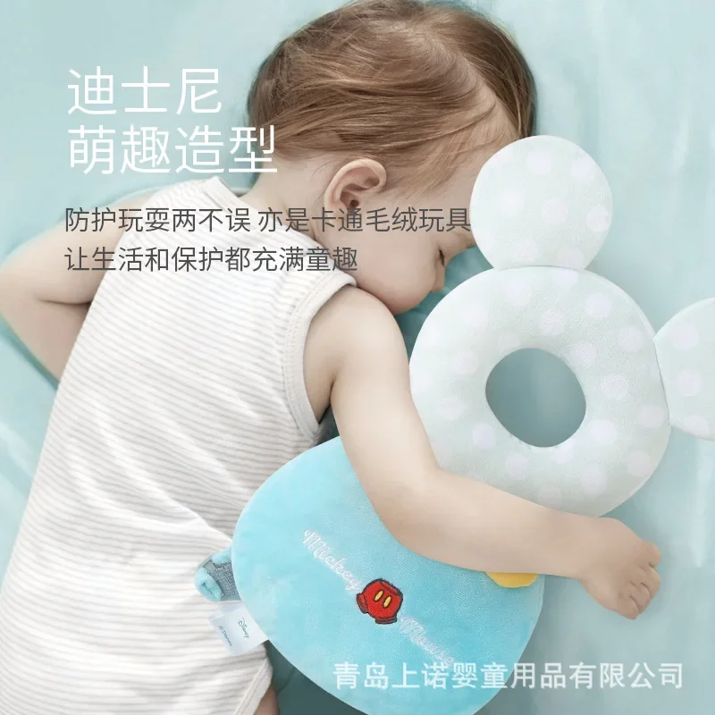 Protector de cabeza antivuelco para bebé - Suave, cómodo y seguro