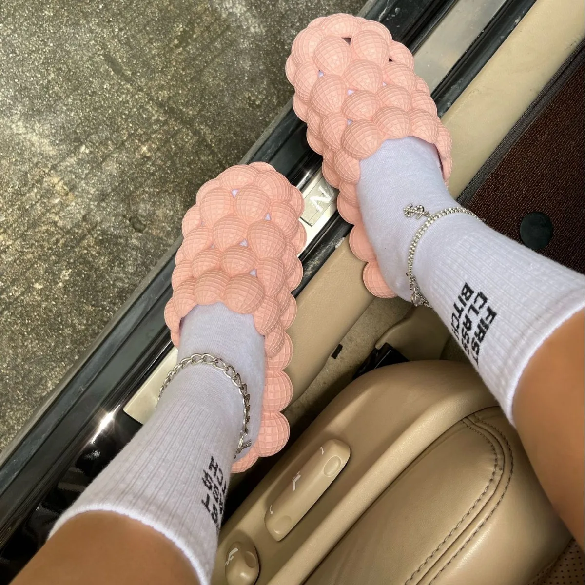 Chanclas EVA veraniegas con suela de burbujas para mujer - imagen 3