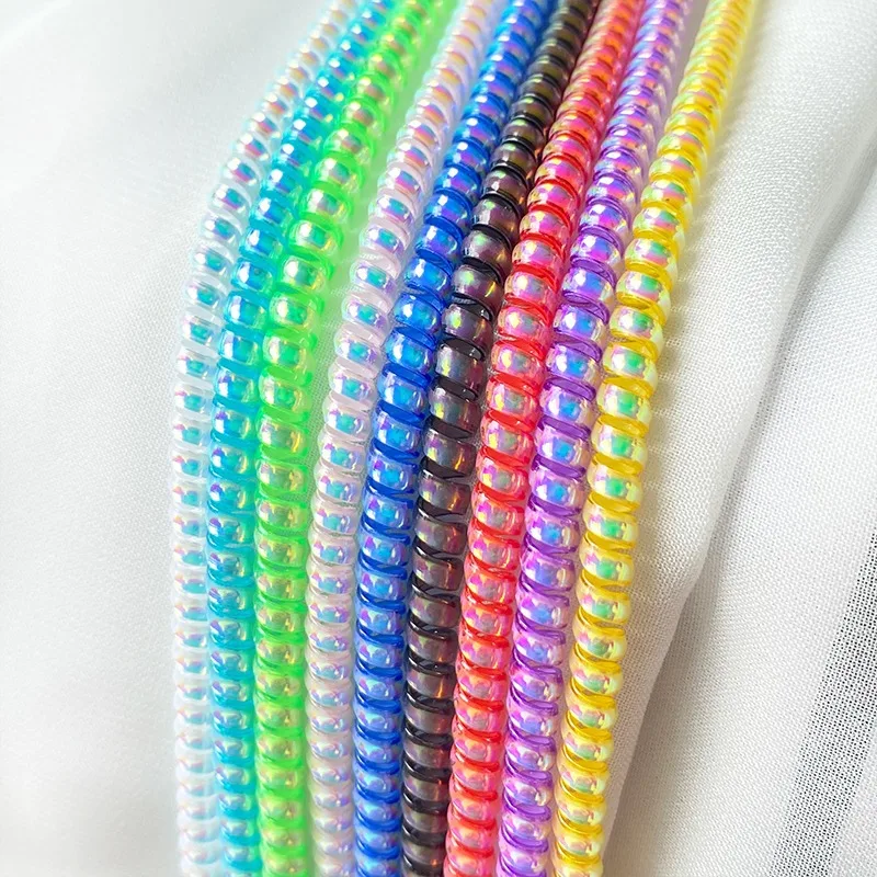 Protector de cable espiral universal colorido para iPhone y Samsung