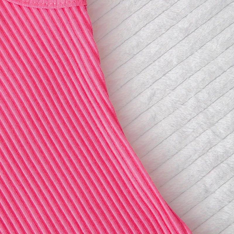 Conjunto verano niña camiseta sin mangas y mono comodo - imagen 4