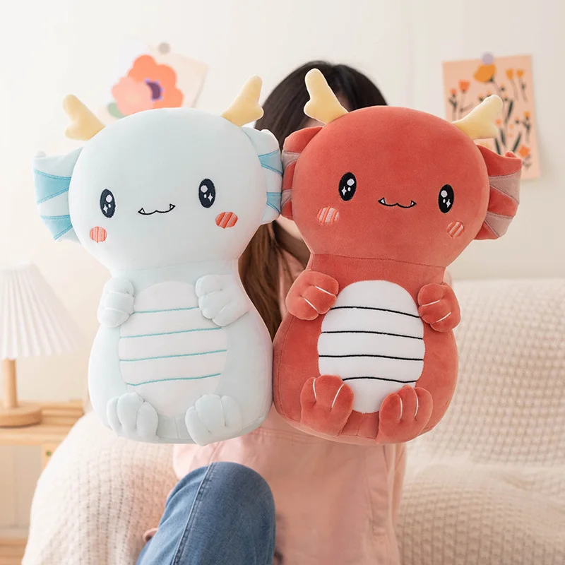 Peluche de dragón infantil de dibujos animados, regalo Navidad - imagen 2