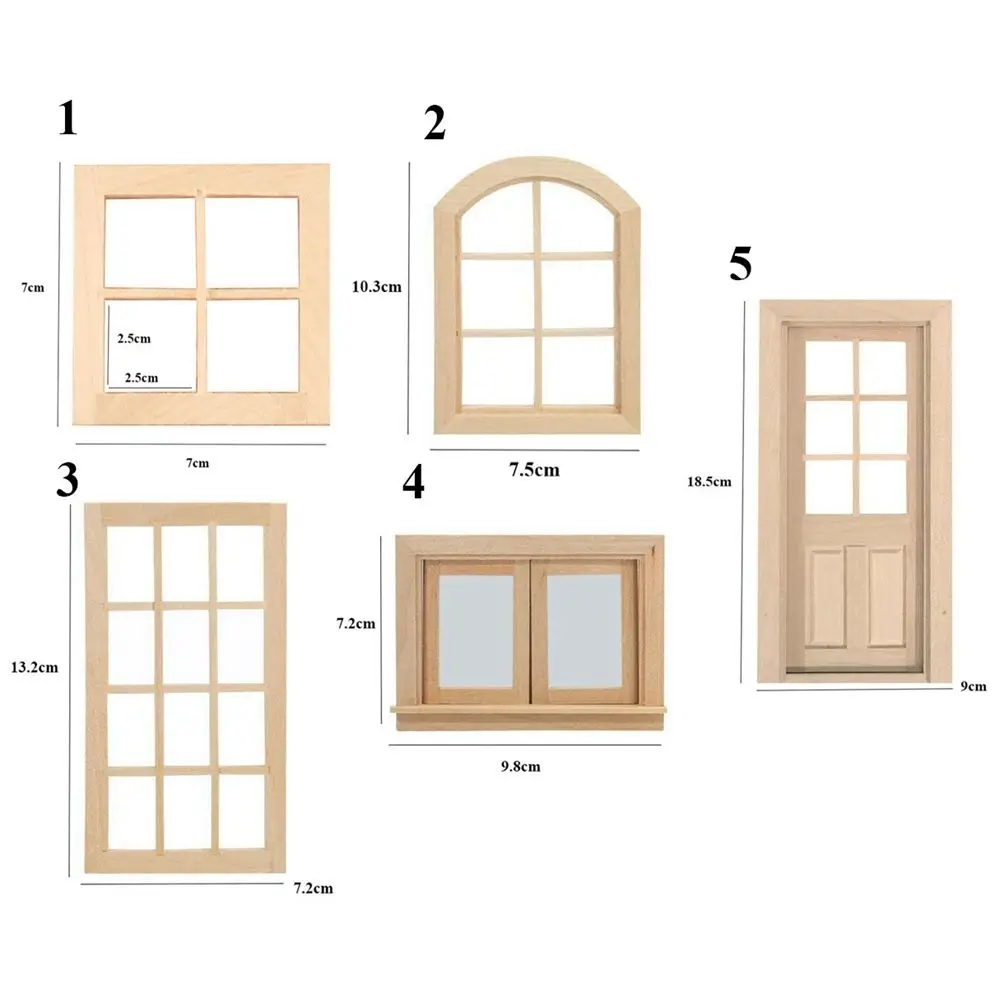 Detalles de ventana cuadradaabierta