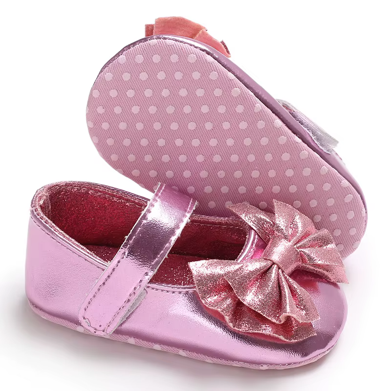 Zapatitos verano con lazo para bebé recién nacido - Suela suave - imagen 5