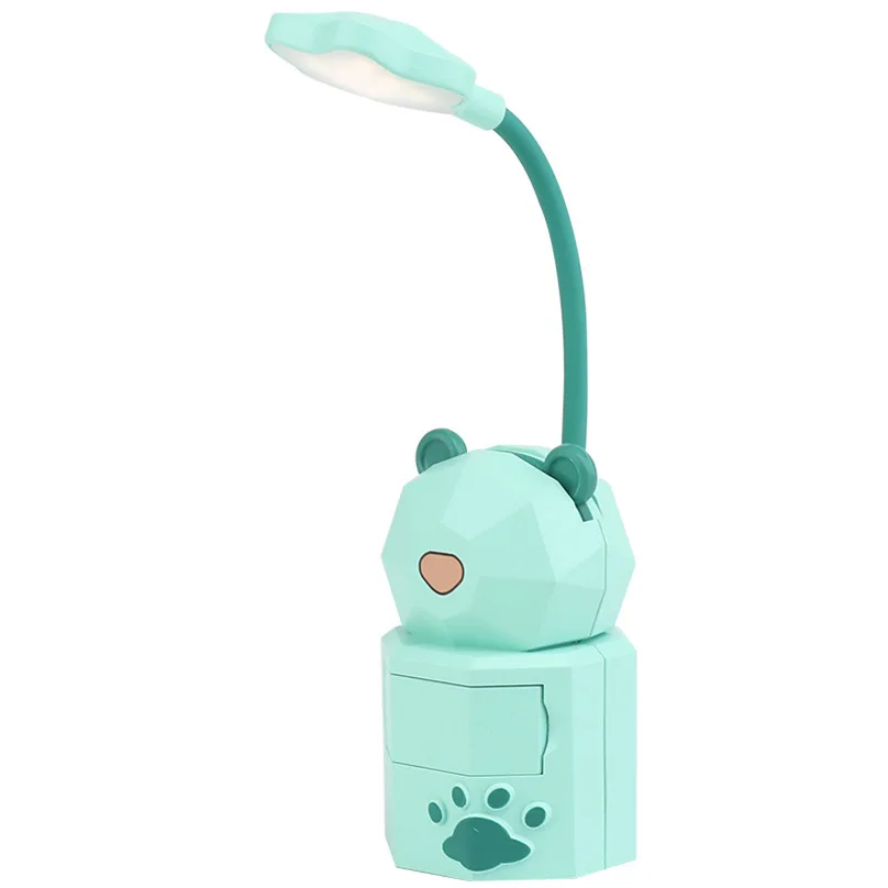 Lámpara LED escritorio infantil – Forma animal regulable y plegable - imagen 2
