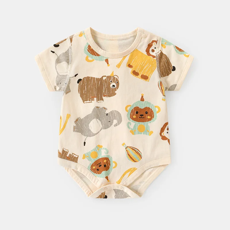 MILANCEL Body bebé una pieza con estampado de animales - imagen 5