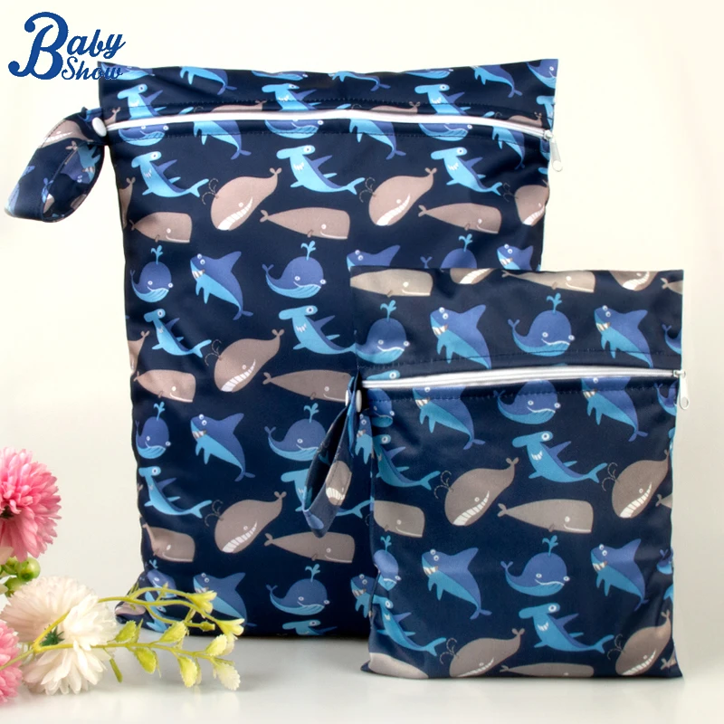 Babyshow Bolsas húmedas impermeables para pañales de tela reutilizables - imagen 2