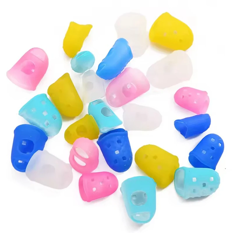 ZYF protectores de dedos para guitarra en silicona antideslizantes - imagen 2
