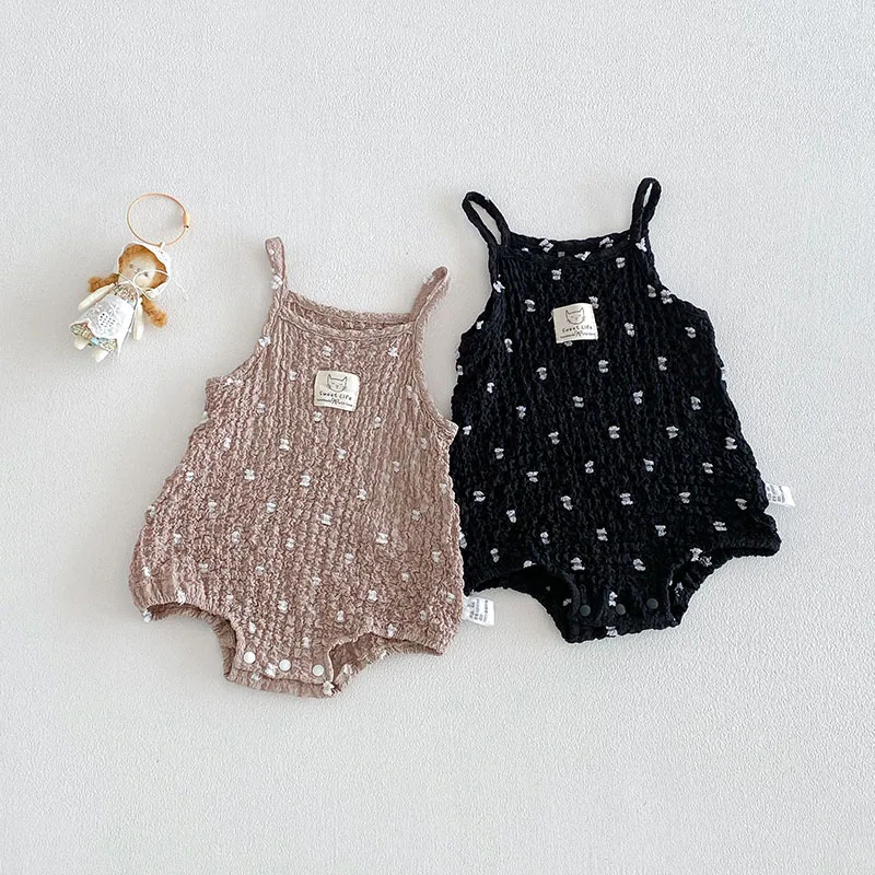 Body verano bebé para niña una pieza holgada y fina con dibujos - imagen 5