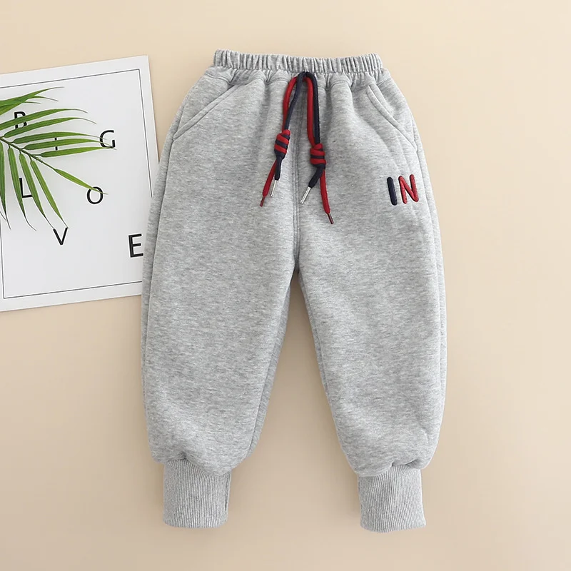Pantalones de chándal con forro polar para invierno – Niños